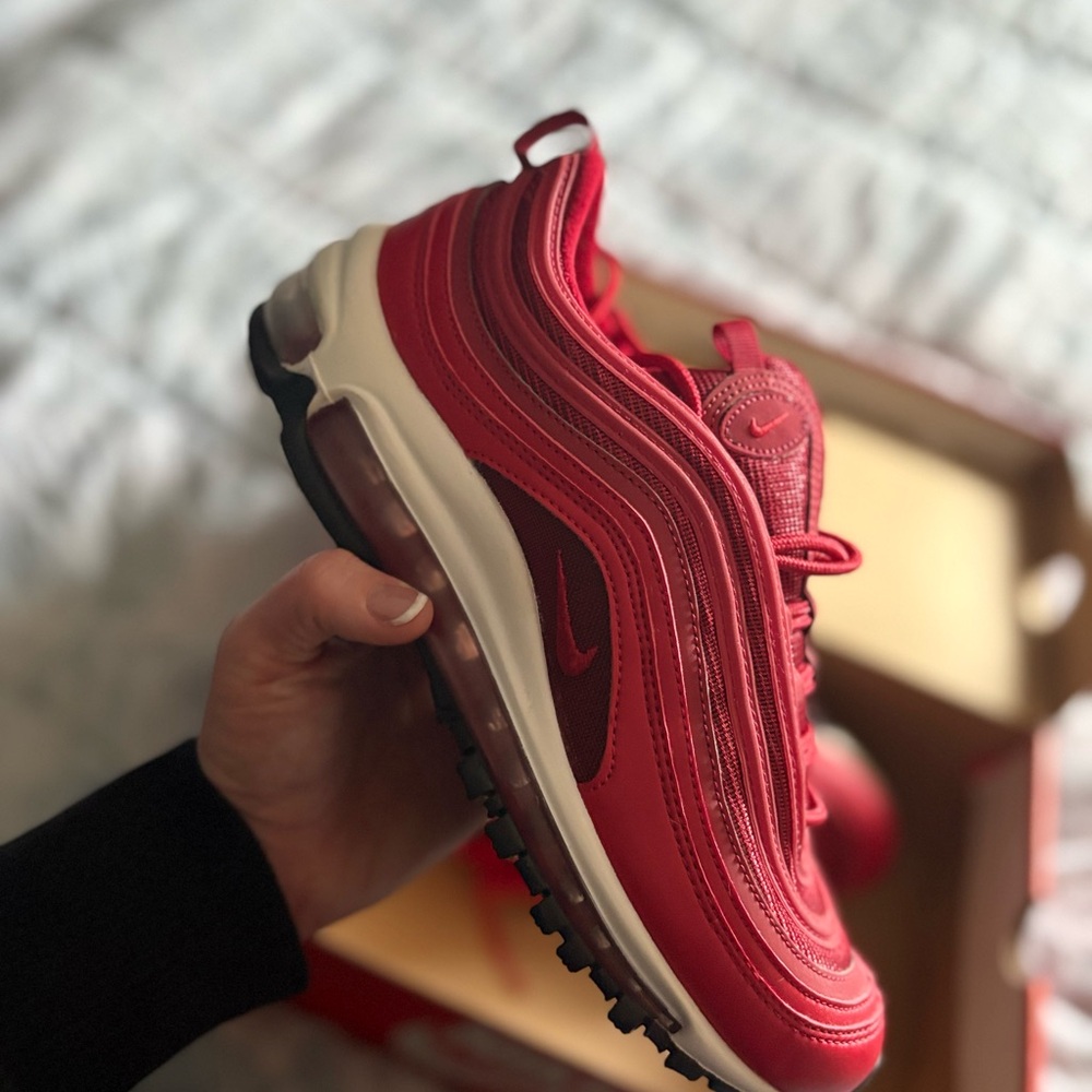 Nike Red Air Max 97 Sneakers